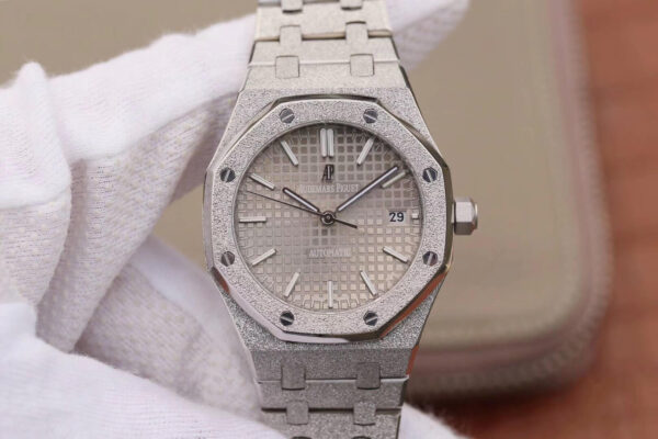 Audemars Piguet Royal Oak 15454BC.GG.1259BC.01 JH Factory Stainless Steel Bezel Replica Watches - Luxury Replica