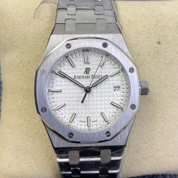 Audemars Piguet Royal Oak 77350ST.OO.1261ST.01 8F Factory Silver Strap Replica Watches - Luxury Replica