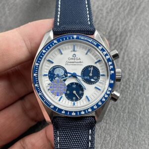Omega Speedmaster 310.32.42.50.02.001 OS Factory Blue Strap Replica Watches - Luxury Replica