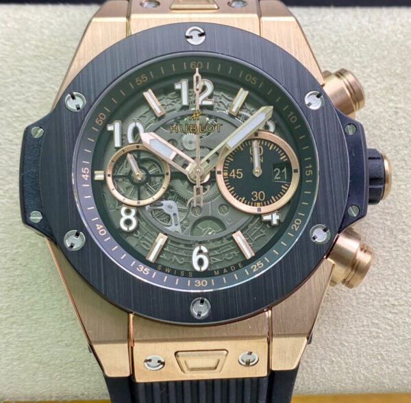 Hublot Big Bang 421.0X.1180.RX ZF Factory Rose Gold Bezel Replica Watches - Luxury Replica