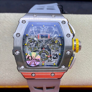 Richard Mille RM11-03 KV Factory Rubber Strap Replica Watches - Luxury Replica