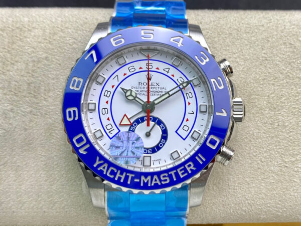 Rolex Yacht-Master M116680-0002 JF Factory Stainless Steel Strap Replica Watches - Luxury Replica