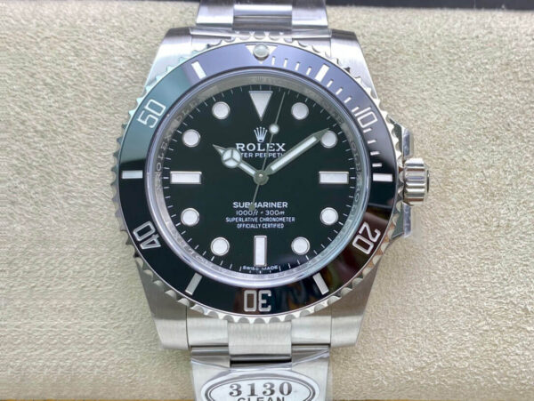 Rolex Submariner 114060-97200 Clean Factory V4 Stainless Steel Case Replica Watches - Luxury Replica