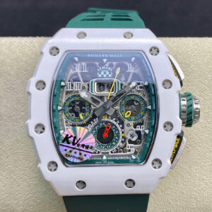 Richard Mille RM011-03 KV Factory White Dial Replica Watches - Luxury Replica