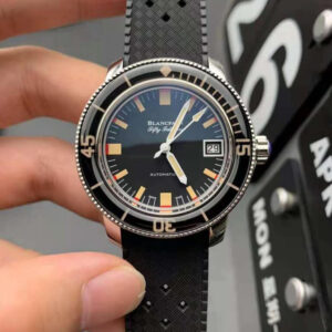 Blancpain Fifty Fathoms Barakuda 5008B 1130 B52A ZF Factory Black case Replica Watches - Luxury Replica