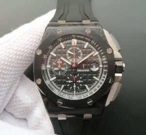 Audemars Piguet Royal Oak Offshore 26400AU.OO.A002CA.01 JF Factory Black Case Replica Watches - Luxury Replica