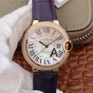 Ballon Bleu De Cartier WE902066 V6 Factory Diamond-Set Bezel Replica Watches - Luxury Replica