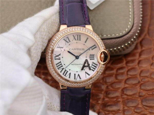 Ballon Bleu De Cartier WE902066 V6 Factory Diamond-Set Bezel Replica Watches - Luxury Replica