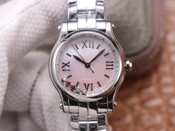 Chopard Happy Sport 278573 YF Factory Stainless Steel Strap Replica Watches - Luxury Replica