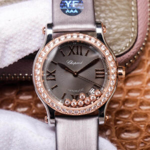 Chopard Happy Sport 278559-3003 YF Factory Diamond-Set Bezel Replica Watches - Luxury Replica