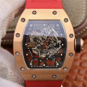 Richard Mille RM035 Americas KV Factory Red Strap Replica Watches - Luxury Replica