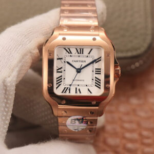 Cartier De Santos WSSA0010 BV Factory Stainless Steel Strap Replica Watches - Luxury Replica