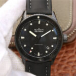 Blancpain Fifty Fathoms Bathyscaphe 5000-0130-B52-B GF Factory Black Strap Replica Watches - Luxury Replica