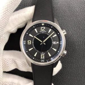 Jaeger LeCoultre Geographic 9068670 ZF Factory Black Strap Replica Watches - Luxury Replica