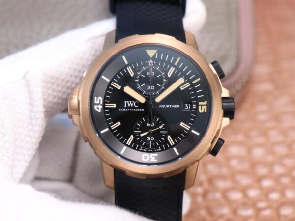 IWC Aquatimer Darwin Adventure Tour Special Edition IW379503 V6 Factory Black Strap Replica Watches - Luxury Replica