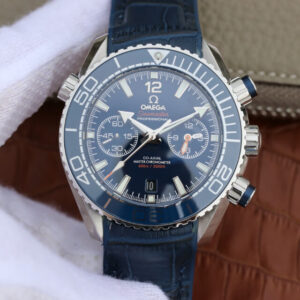 Omega Seamaster Ocean Planet 600M 215.33.46.51.03.001 OM Factory Blue Strap Replica Watches - Luxury Replica