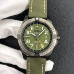 Breitling Avenger Automatic GMT 45 Night Mission V323952A1L1X1 GF Factory Green Strap Replica Watches - Luxury Replica