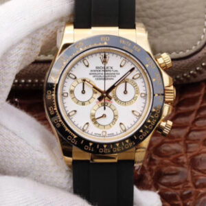 Rolex Daytona Cosmograph M116518ln-0041 JH Factory Black Strap Replica Watches - Luxury Replica