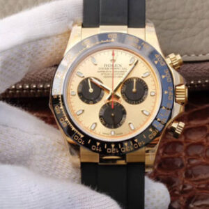 Rolex Daytona Cosmograph 116518ln JH Factory Black Strap Replica Watches - Luxury Replica