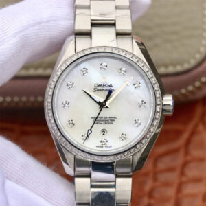 Omega Seamaster 231.15.34.20.55.002 Aqua Terra 150M 3S Factory Diamond-Set Bezel Replica Watches - Luxury Replica
