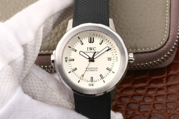 IWC Aquatimer IW329003 V6 Factory Black Strap Replica Watches - Luxury Replica