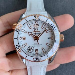 Omega Seamaster 215.23.40.20.04.001 Planet Ocean 600M VS Factory White Strap Replica Watches - Luxury Replica