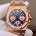 Audemars Piguet Royal Oak Chronograph 26331OR.OO.1220OR.01 OM Factory Blue Dial Replica Watches - Luxury Replica