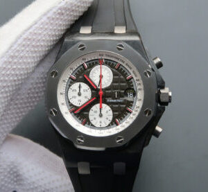 Audemars Piguet Royal Oak Offshore 26202AU.OO.D002CA.01 JF Factory Black Dial Replica Watches - Luxury Replica