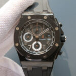 Audemars Piguet Royal Oak Offshore 26205AU.OO.D002CR.01 JF Factory Black Bezel Replica Watches - Luxury Replica