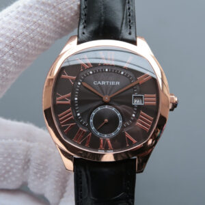 Drive De Cartier WGNM0004 V6 Factory Black Strap Replica Watches - Luxury Replica