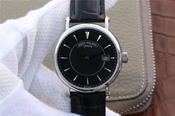 Patek Philippe Calatrava 5153G-001 ZF Factory Stainless Steel Bezel Replica Watches - Luxury Replica