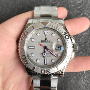 Rolex Yacht Master 40MM AR Factory Stainless Steel Strap Replica Watches - Luxury Replica
