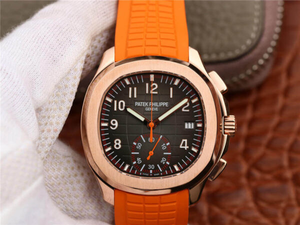 Patek Philippe Aquanaut 5968A-001 Stainless Steel Bezel Replica Watches - Luxury Replica