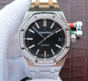 Audemars Piguet Royal Oak 15400/15450 Couple Watch JF Factory Diamond-Set Bezel Replica Watches - Luxury Replica