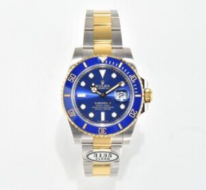Rolex Submariner 116613LB-97203 Clean Factory Stainless Steel Strap Replica Watches - Luxury Replica