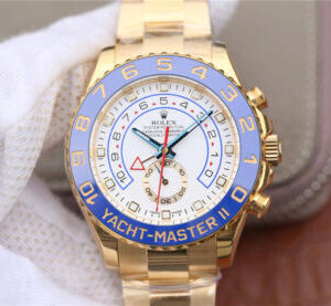 Yacht-Master II M116688-0002 JF Factory White Dial Replica Watches - Luxury Replica