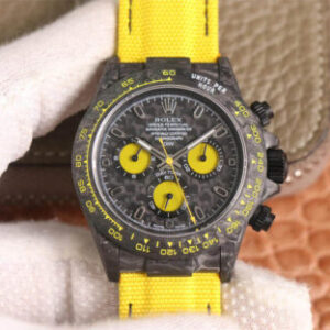 Rolex Daytona Diw Retrofit Version WWF Factory Yellow Strap Replica Watches - Luxury Replica