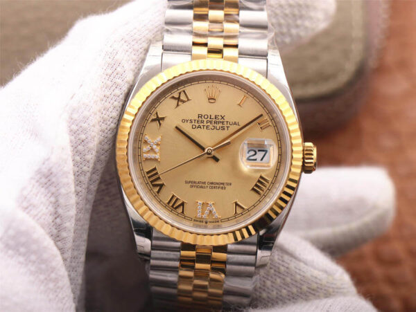 Rolex Datejust 126233 EW Factory Stainless Steel Strap Replica Watches - Luxury Replica