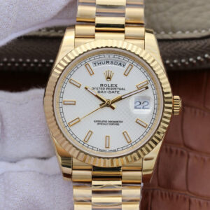 Rolex Day Date M228238-0008 EW Factory White Dial Replica Watches - Luxury Replica