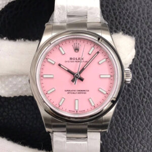 Rolex Oyster Perpetual M277200-0009 31MM EW Factory Pink Dial Replica Watches - Luxury Replica