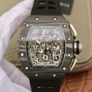 Richard Mille RM11-03 KV Factory Black Strap Replica Watches - Luxury Replica