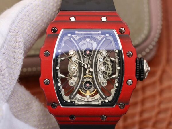 Richard Mille RM53-01 KV Factory Red Case Replica Watches - Luxury Replica