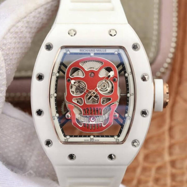 Richard Mille RM52-01 KV Factory Skeleton Dial Replica Watches - Luxury Replica