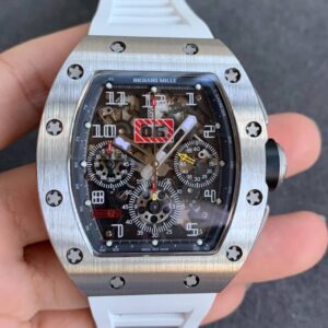 Richard Mille RM11 KV Factory Rubber Strap Replica Watches - Luxury Replica