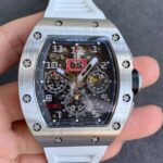 Richard Mille RM11 KV Factory Brown Strap Replica Watches - Luxury Replica