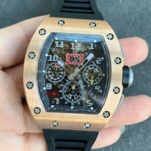 Richard Mille RM11 KV Factory Rubber Strap Replica Watches - Luxury Replica