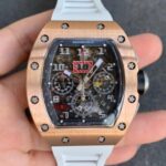 Richard Mille RM11 KV Factory Skeleton Dial Replica Watches - Luxury Replica