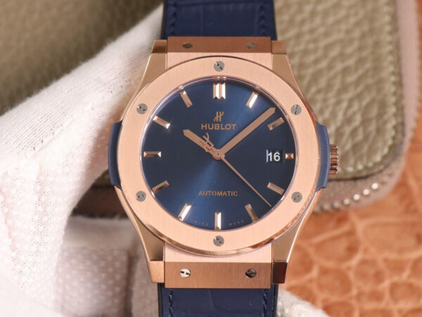 Hublot Classic Fusion 511.OX.7180.LR WWF Factory Blue Strap Replica Watches - Luxury Replica
