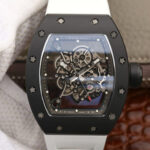 Richard Mille RM055 KV Factory White Strap Replica Watches - Luxury Replica