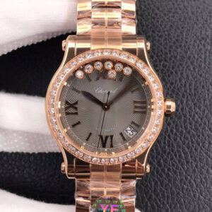 Chopard Happy Diamonds 274808-5015 YF Factory Diamond-Set Bezel Replica Watches - Luxury Replica